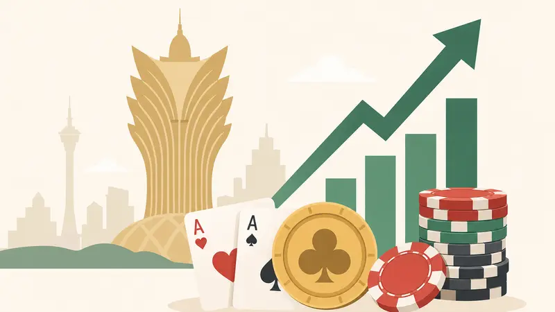 Pendapatan Kasino Macau Turun, Tapi Juli Lebih Baik dari Juni